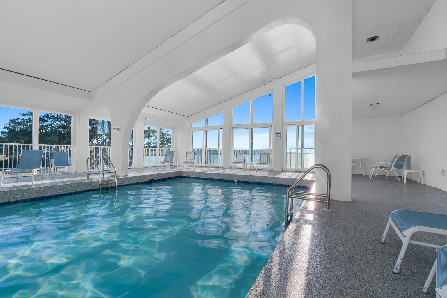 Compass Point Remodeled Indoor Pool